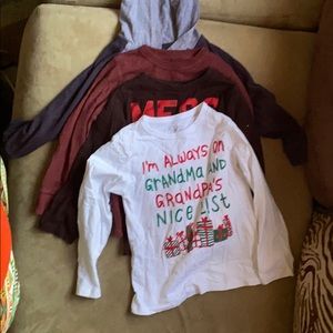 Toddler 4t boy long sleeve